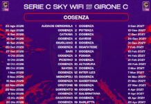 Tre lunedì sera su cinque: il Cosenza in prima serata, davanti a nessuno Calendario Serie C Cosenza Calcio 2026 2027